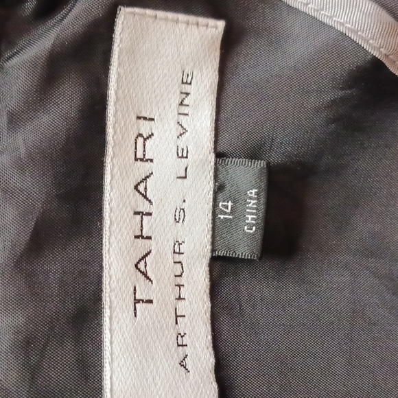 Tahari Auther S. Levine Black Blazer Jacket Size 14 - Picture 12 of 13